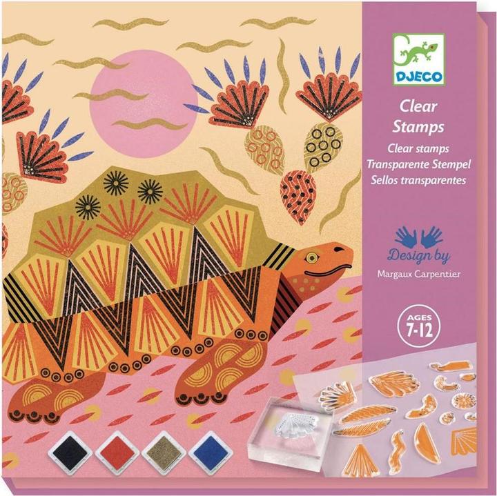 Produktbild Djeco Stempeln Muster und Tiere