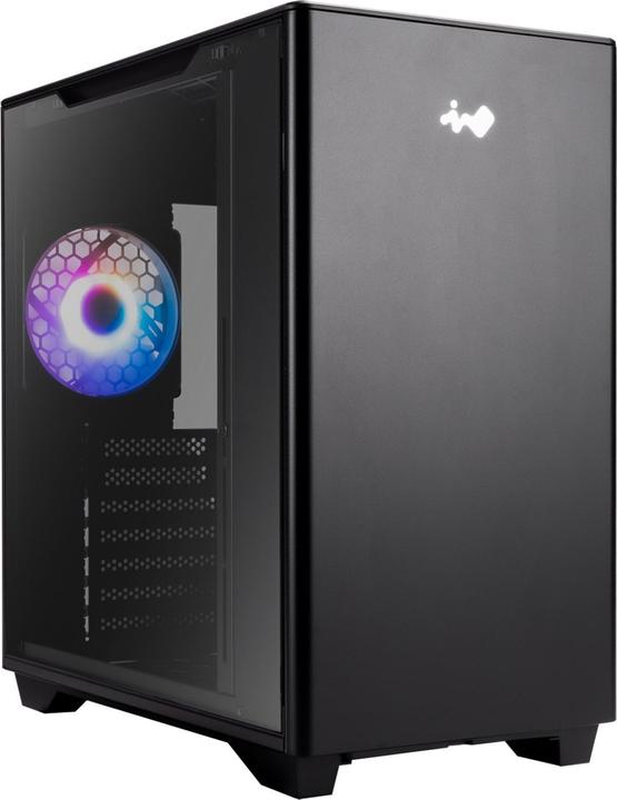 Actual product image In Win InWin A5 Midi-Tower Tempered Glass - black