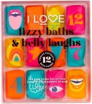 Actual product image I Love Fizzy Baths & Belly Laughs 12 x 30 g