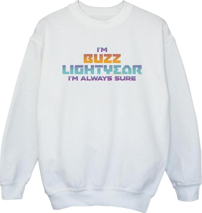 Disney Lightyear Always Sure Text Sweatshirt Mädchen (140, 146)