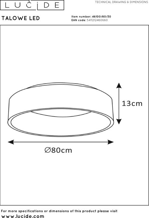 Immagine prodotto Lucide Talowe (4800 lm)