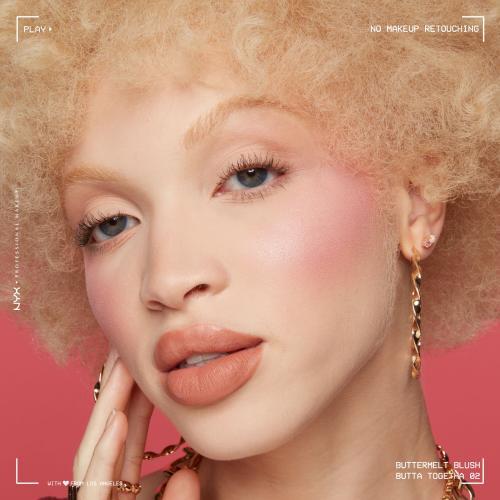 Actual product image NYX Professional Make-Up Nyx Powder Blush (02 Butta Together)