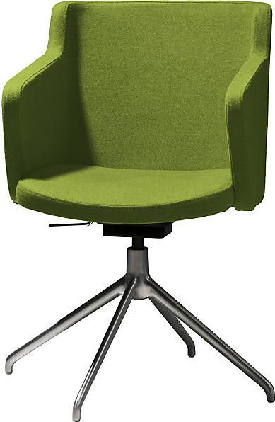 Productafbeelding Topstar SFH vergaderstoel, 3D zitverbinding en aluminium onderstel, groen