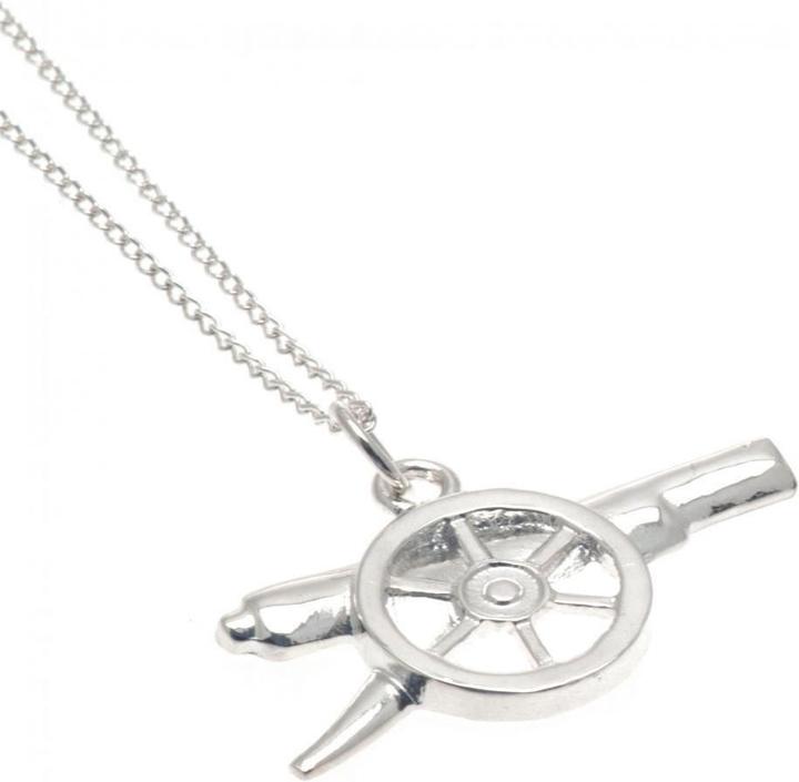Immagine prodotto Arsenal FC Collana con ciondolo (100% argento sterling)