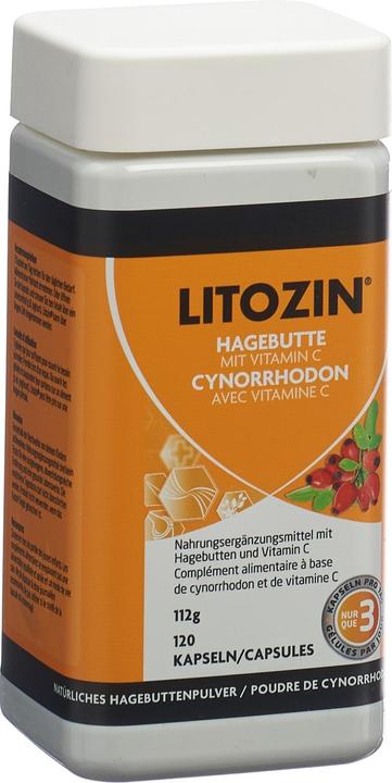 Produktbild Litozin Hagebuttenpulver (neu) Kaps (120 Stück, Kapseln, 144 g)