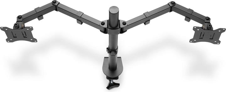 Produktbild Digitus Klemmhalterung für digitale Dual-Monitore (Tisch, 32")