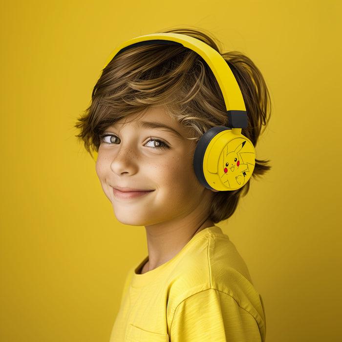 Produktbild NoName Bluetooth Headset w/Perental Control - Pokemon Pikachu Yellow