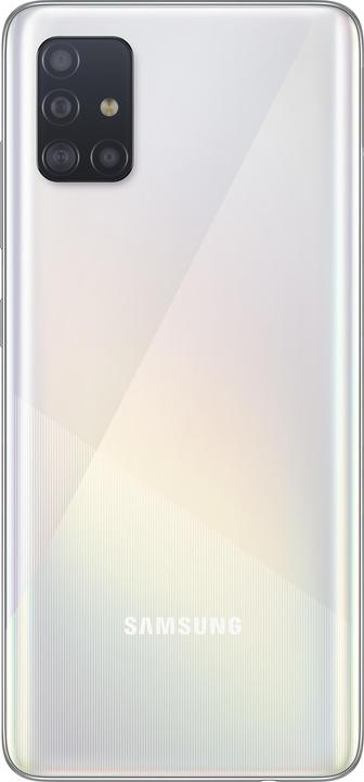 Image du produit Samsung Galaxy A51 EU (128 Go, Prisme Crush Blanc, 6.50", Double SIM + SD, 48 Mpx, 4G)