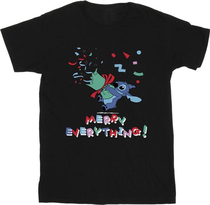 Disney Lilo And Stitch Stitch Merry Everything TShirt Mädchen