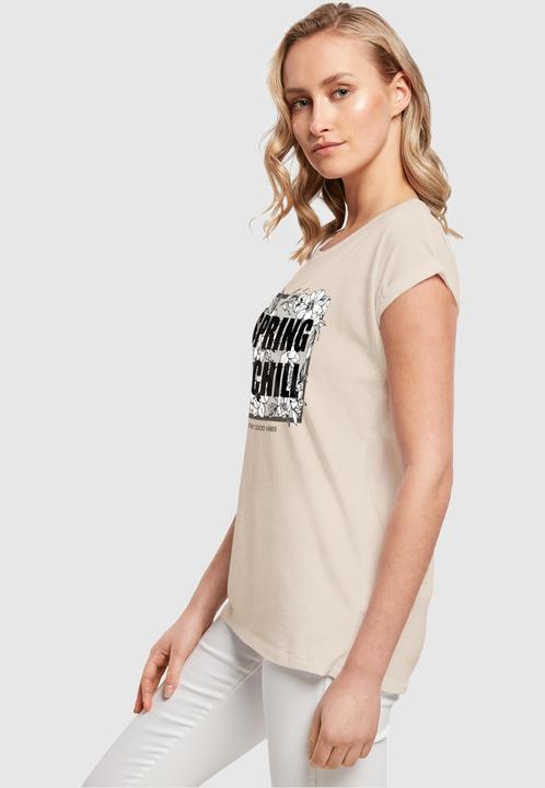 Actual product image Merchcode Ladies Spring And Chill Extended Shoulder Tee - 113645 (XS)