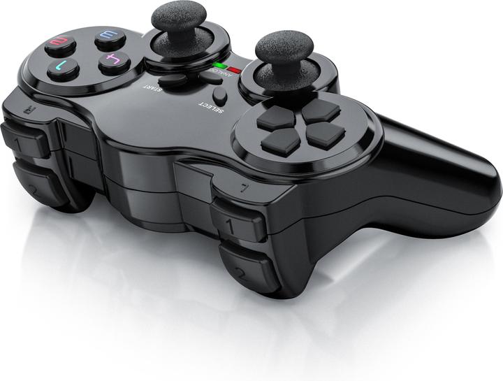 Produktbild CSL PlayStation Controller, Wireless PS2 Gamepad, 2,4 GHz Funk Adapter mit Dual Vibration (PS2)
