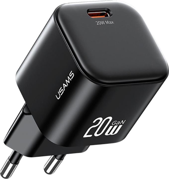 Immagine prodotto Usams Wall Charger JO Series CC260 20W USB-C + 1m USB-C/Lightning Cable White (20 W)