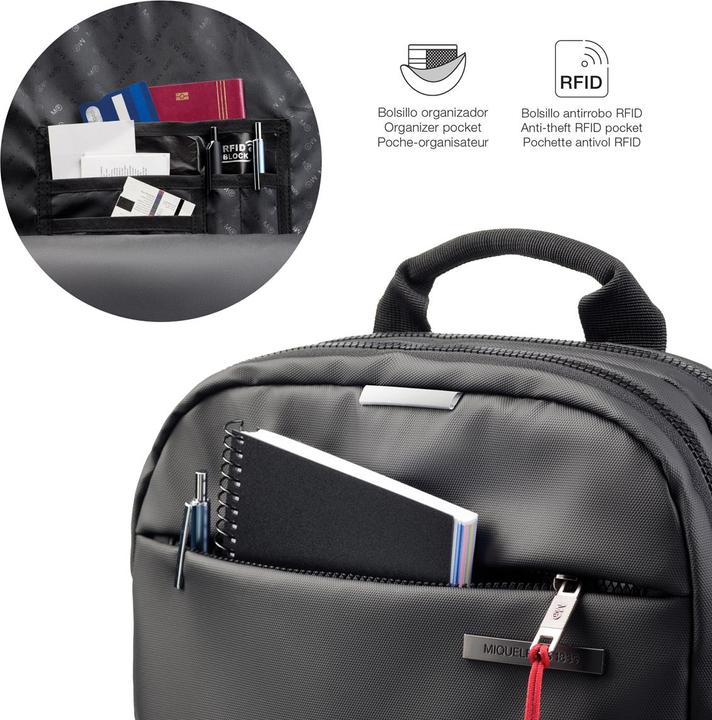 Image du produit Miquelrius Sac à dos pour ordinateur portable S (13 l)