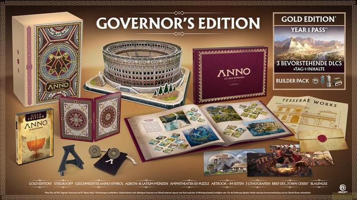 Produktbild Ubisoft Anno 117: Pax Romana - - Governor's Edition (PS5)