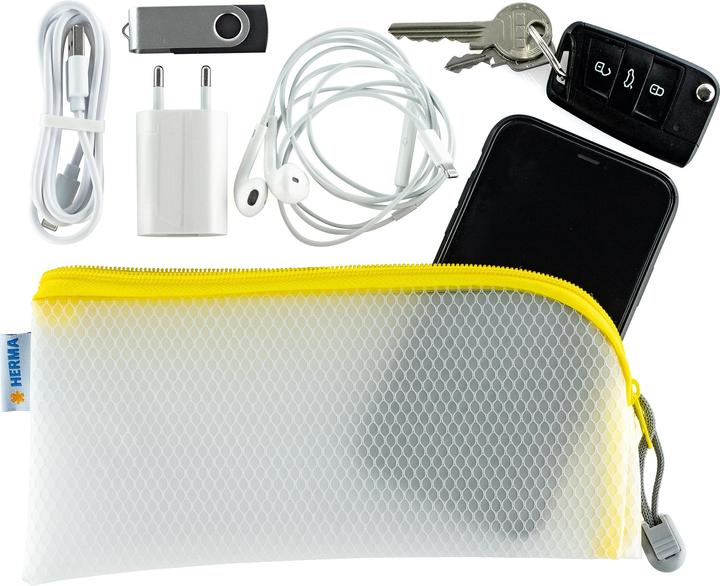 Actual product image HERMA Zipped pouch case