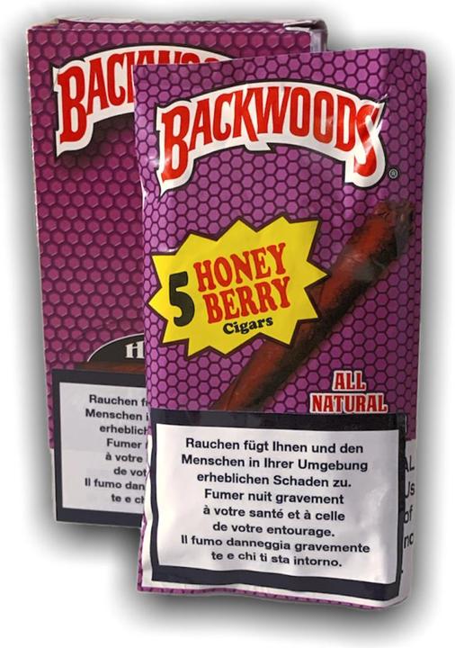 Actual product image Backwoods Honey Berry