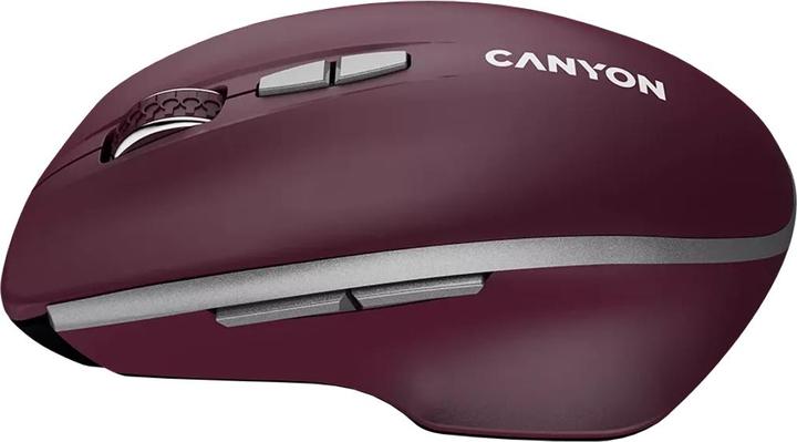 Immagine prodotto Canyon MW-21, Mouse ottico senza fili, USB rec., sensore LED blu, 800/1.200/1.600 dpi, 3 pulsanti, fresa (Cablato)