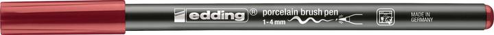 Actual product image Edding Porcelain brush pen 4200 (Crimson, 4 mm, 1 x)