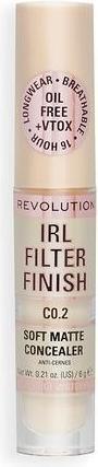 Actual product image I Heart Revolution Makeup Revolution IRL Concealer Filter Finish Medium to Full Coverage 6g C15 (C15)