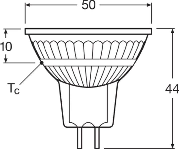 Actual product image Ledvance LED reflector lamp (GU5.3, 8 W, 621 lm, 1 x, G)