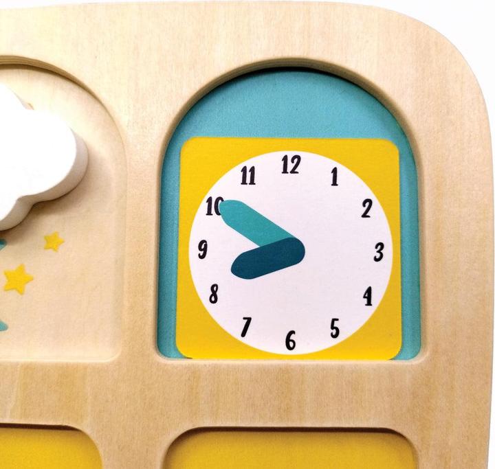 Immagine prodotto Svoora Orologio didattico Montessori in legno