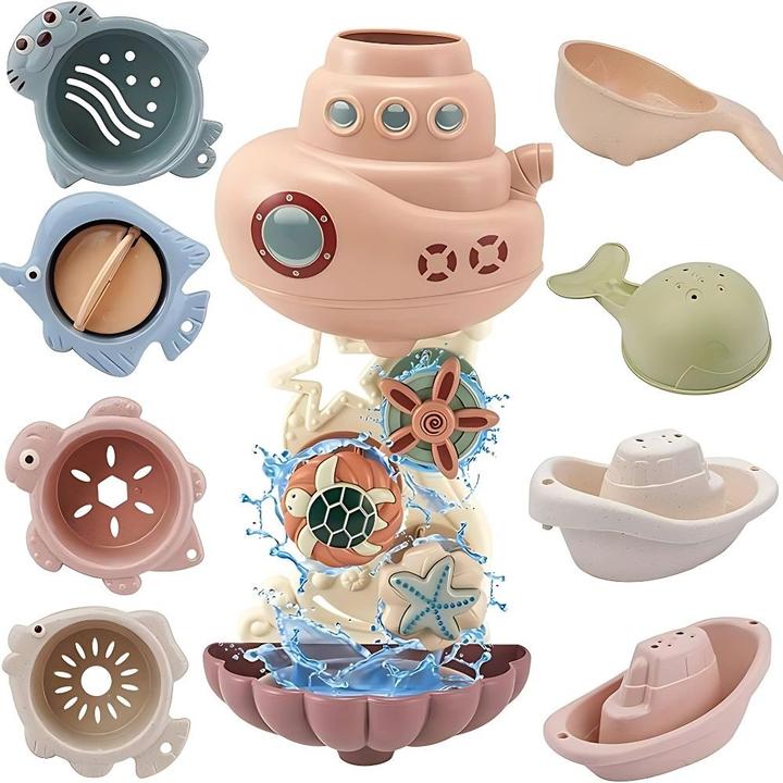 Produktbild Milkii Badespielzeug Set, 8-teilig
