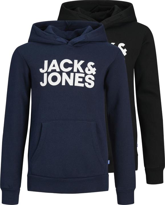 Image du produit Jack & Jones Garçons pack de 2 sweat à capuche (128)