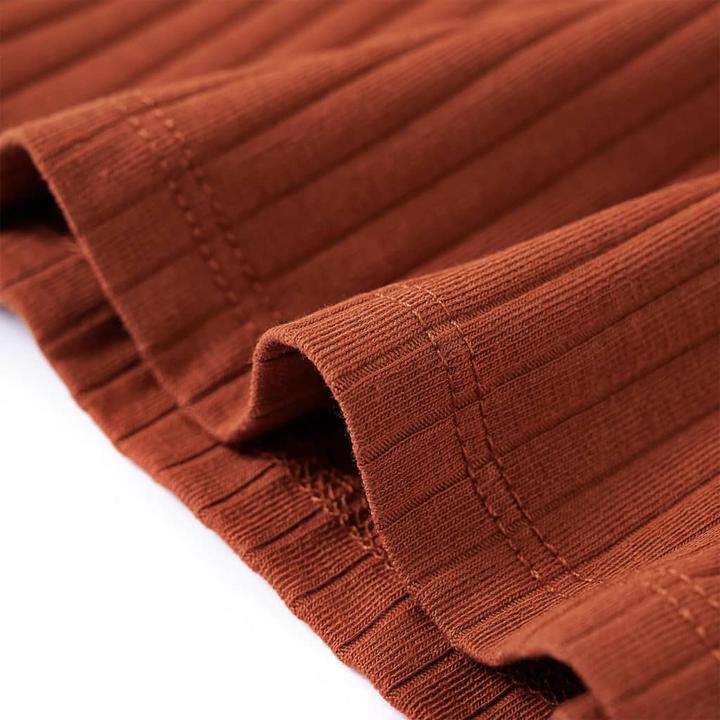 Immagine prodotto VidaXL Camicia da bambino a maniche lunghe Cognac 116,Materiale: 95 % cotone. 5 (116)