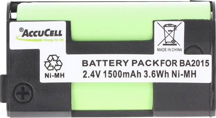 Actual product image XCell Akku passend für Sennheiser BA2015 Akku G2, G3, 009950 BA 2015, System 2015 (1 pcs., 160 mAh)