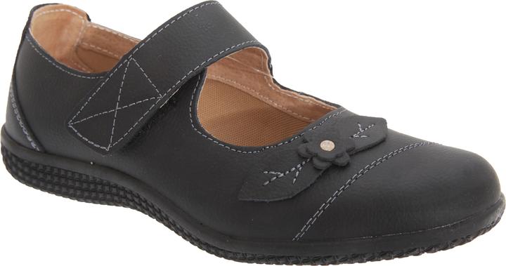 Boulevard Sommer MaryJaneSchuhe mit Klettverschluss weite Passform