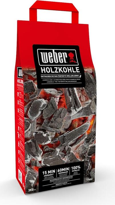 Weber Holzkohle (3 kg)
