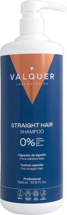Immagine prodotto Valquer Válquer Shampoo Capelli Lisci 1000ml (1000 ml, Shampoo liquido)