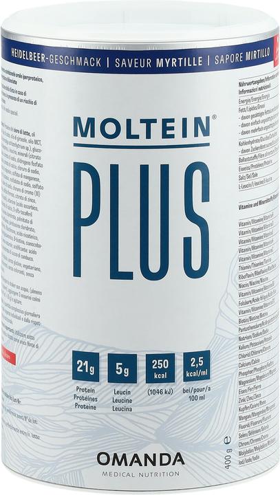 Moltein Plus 2.5 Heidelbeere (400g) (1 Stück, Pulver, 400 g)