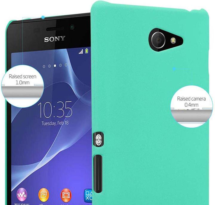 Produktbild Cadorabo Hard Cover Frosty Cover (Sony Xperia M2, Sony Xperia M2 Aqua)