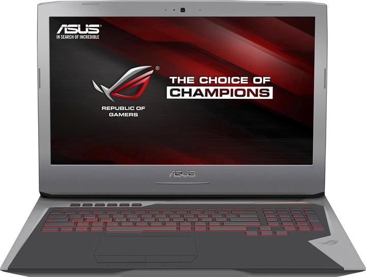 Produktbild ASUS G752vy-Gc081t (17.30", Intel Core i7-6700HQ, 16 GB, 256 GB, CH)