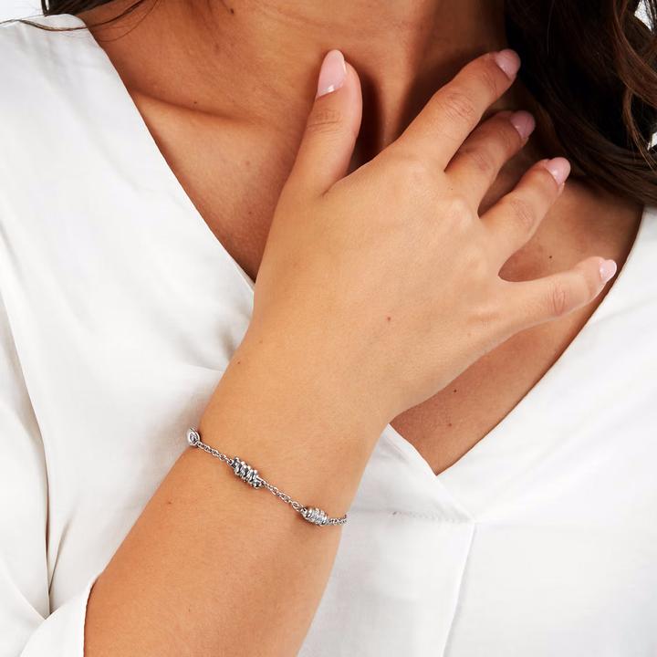 Immagine prodotto Morellato Bracciale di charme in acciaio con cristalli Torchon SAWZ06 (19 cm, Acciaio inossidabile)