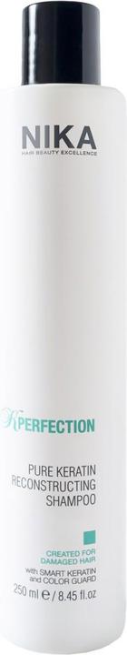 Produktbild Nika K-Perfection - Pure Keratin Reconstructing Shampoo (250 ml, Flüssiges Shampoo)