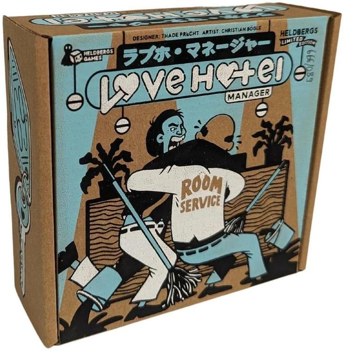 Produktbild Heldbergs Games Love Hotel Manager - Kartenspiel (Französisch, Englisch, Deutsch)