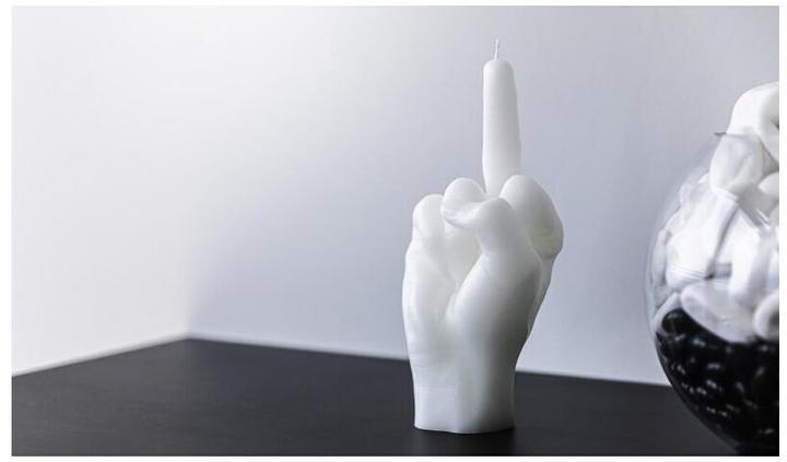Actual product image Candle Hand Fck you (1 pcs.)