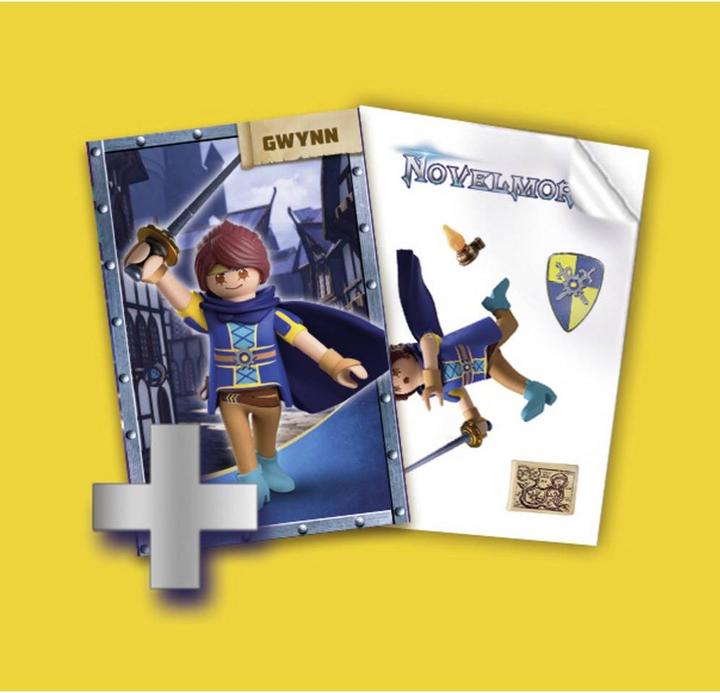Produktbild Playmobil Gwynn mit Kampfausrüstung (71303, Playmobil Novelmore)