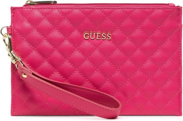Immagine prodotto Guess Holdall, borsa in ecopelle e tessuto, effetto trapuntato e polsino, Fucs