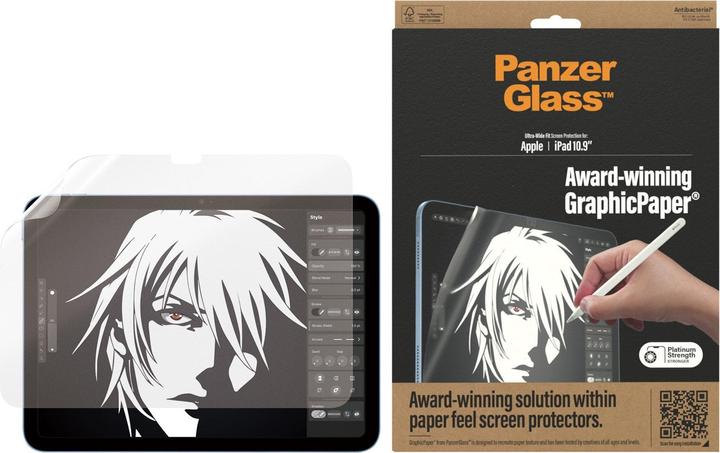 Image du produit PanzerGlass iPad 10.9" (2022) UWF Graphi (1 pièce(s), iPad 2022 (10e génération))