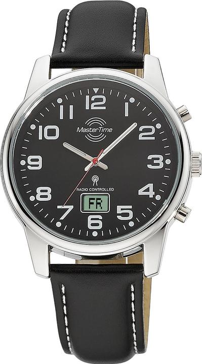 Produktbild Master Time MTGA-10816-21L Funkuhr Herrenuhr 41mm 3ATM (Digitaluhr, Analoguhr, Funkuhr, 41 mm)