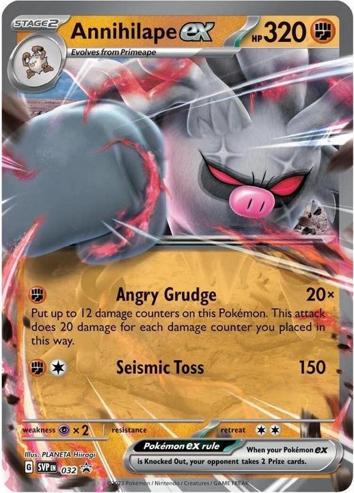 Immagine prodotto Pokémon TCG - Annihilape ex Box (Inglese, Box Set e Collezione)