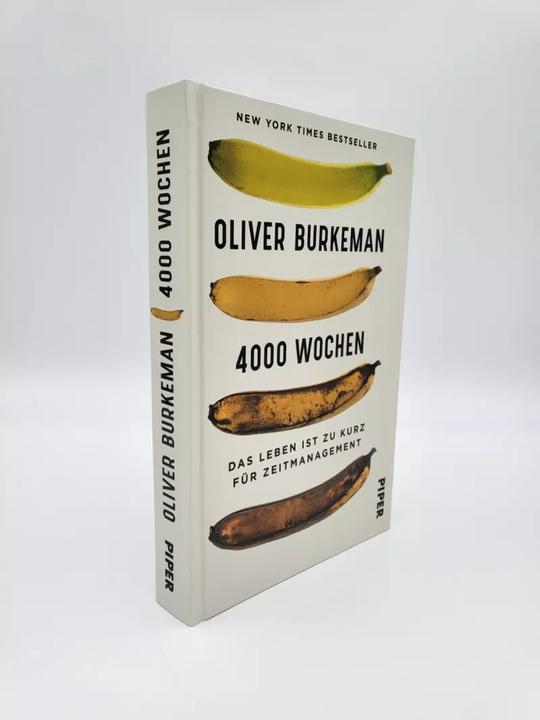Immagine prodotto 4000 Wochen (Tedesco, Oliver Burkeman, 2022)