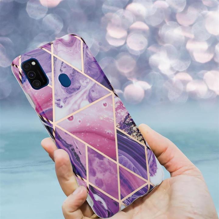Produktbild Cadorabo IMD TPU Bunter Marmor Cover (Huawei P20 Lite)