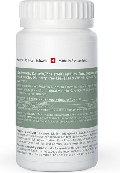 Actual product image Kingnature MORUS Vida Caps (72 Piece, Capsules, 81 g)
