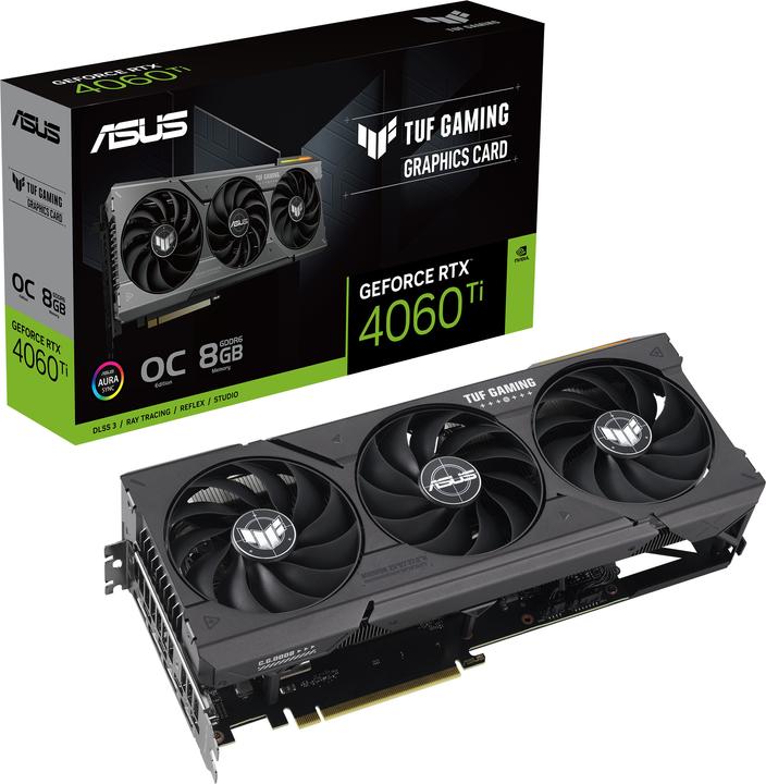 ASUS TUF Gaming GeForce RTX4060 Ti 8GB OC Edition (8 GB)