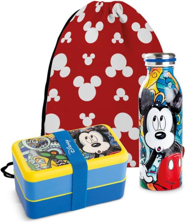 Produktbild Egan Mickey Mouse Forever & Ever Lunch Box mit Thermoflasche + Tasche Set