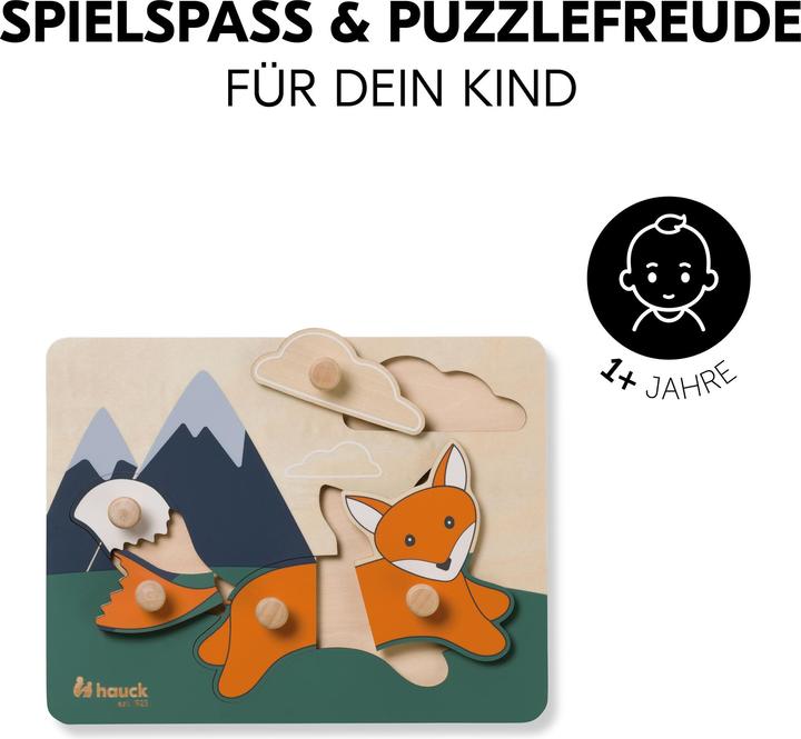 Actual product image Hauck Puzzle N Sort Fox